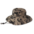 Chapéus de camuflagem de charme Chapéu de balde de boné de praia